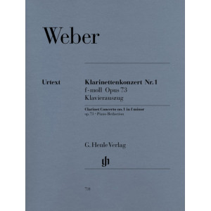 Clarinet Concerto no. 1 f minor op. 73 Weber